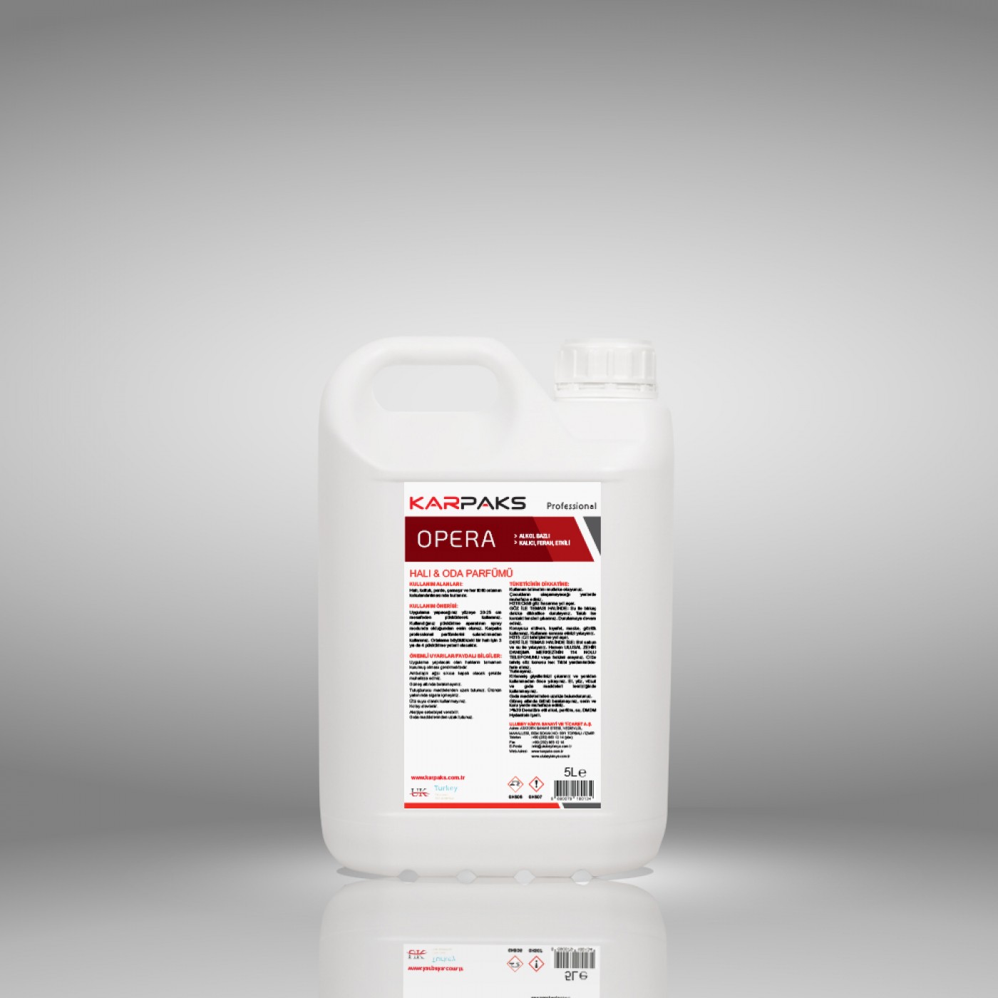 Opera Halı ve Oda Parfümü 5 Lt.
