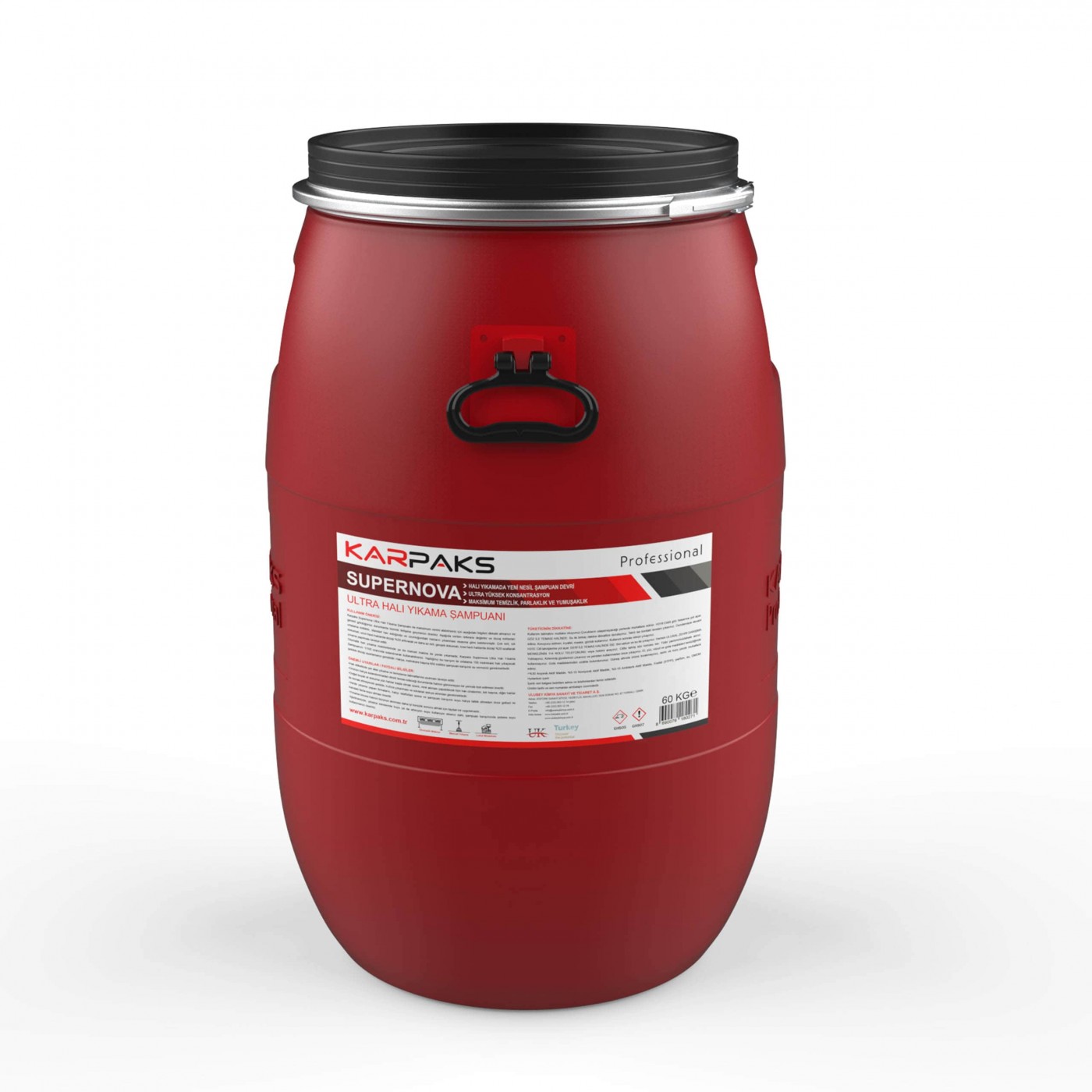 Supernova Halı Yıkama Şampuanı 60kg Supernova Halı Yıkama Şampuanı 60kg