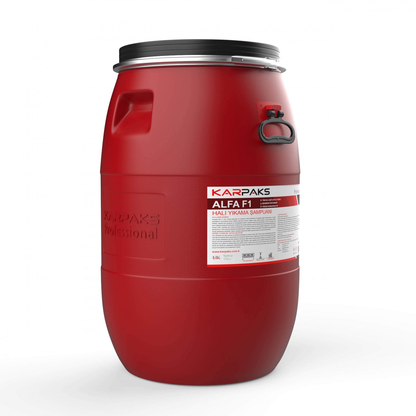 Alfa F1 Halı Yıkama Şampuanı 60 Kg Alfa F1 Halı Yıkama Şampuanı 60 Kg